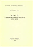 Scritti di P. Ludovico Saggi, O. Carm. (1921-1988)