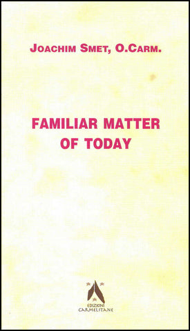 Familiar Matter of Today. Poems