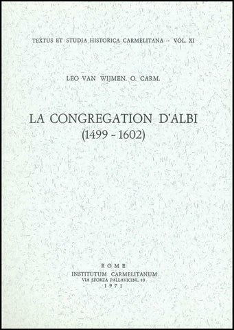 La Congrégation d’Albi (1499-1602)