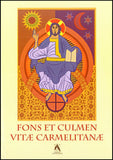 Fons et Culmen Vitae Carmelitanae. Actas del Seminario Litúrgico Carmelita. S. Felice del Benaco. 13 de junio de 2006.